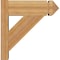 Ekena Millwork Traditional Rough Sawn Arts and Crafts Outlooker, Western Red Cedar, 6"W x 16"D x 16"H OUT06X16X16TRA03RWR - alternate 3
